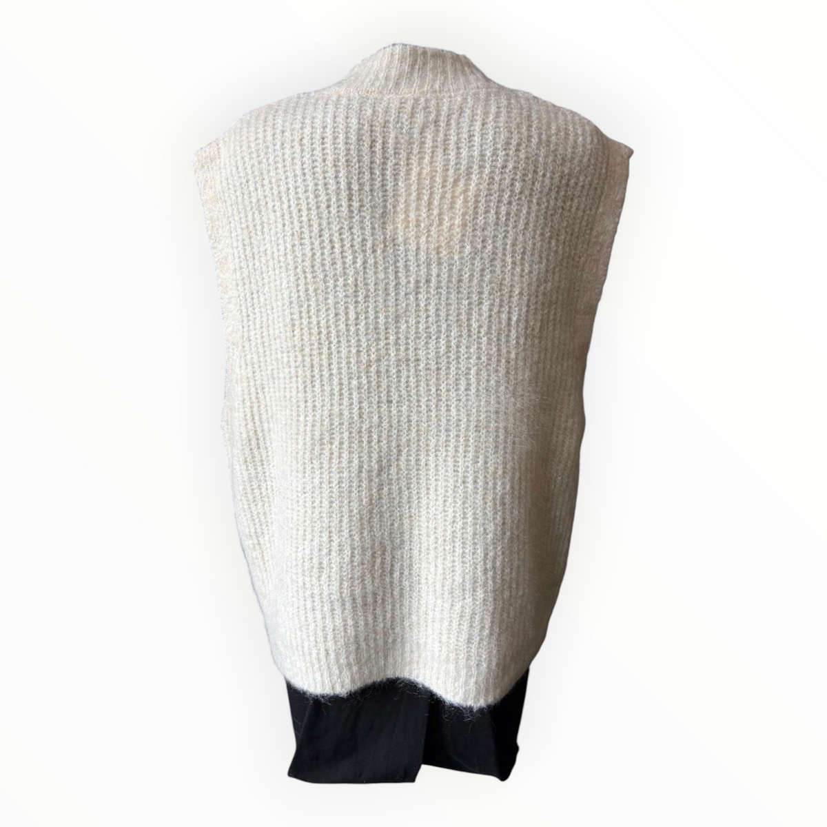 Greta  v neck tank top - Ivory