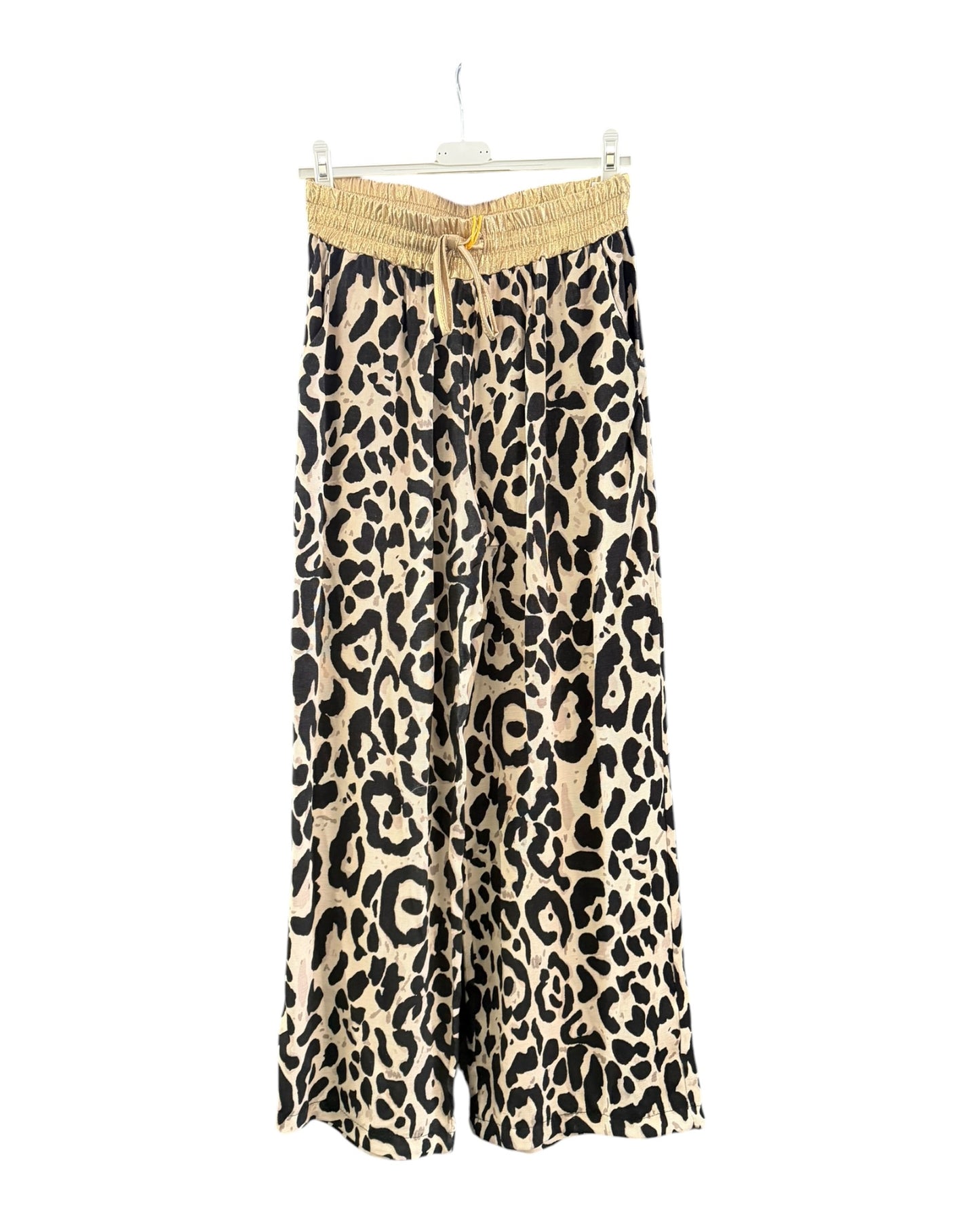 Carla animal print range - Wide leg trousers