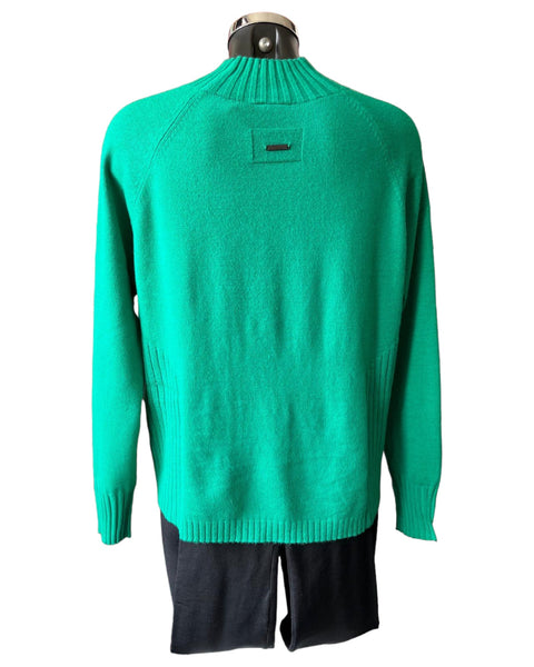 Foil shell be right jumper - clover (Green)