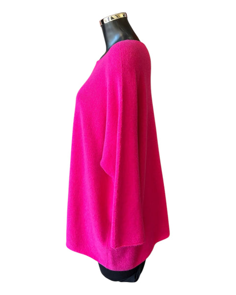 Becca soft knit swing jumper - cerise