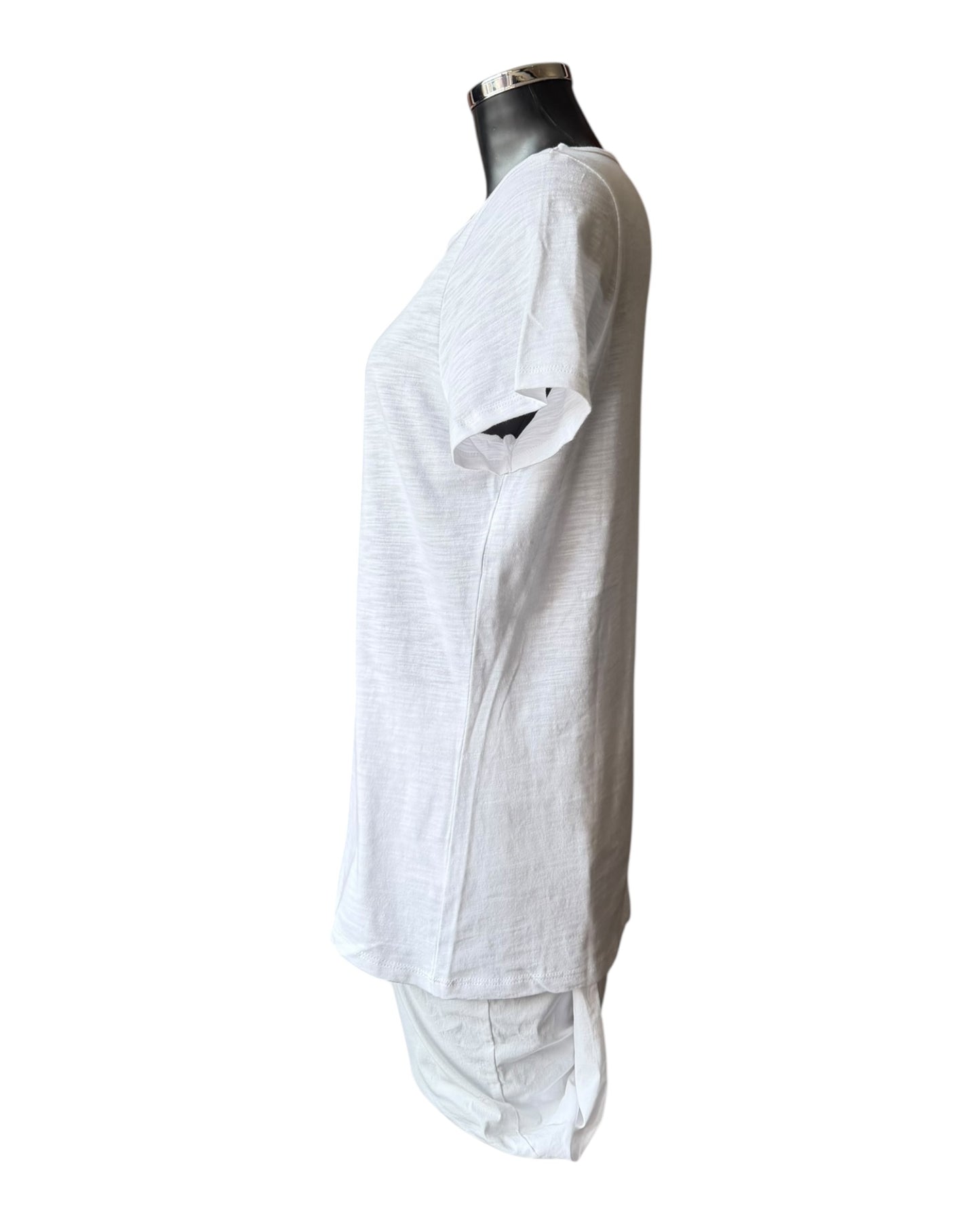 Tirelli short sleeve slim fit t-shirt - White