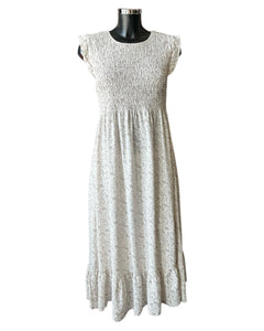 Molly ditsy print dress - Beige