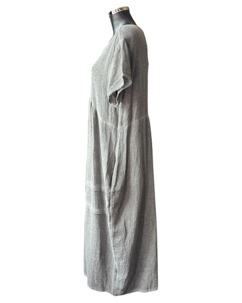 Casey range balloon dress - Grey
