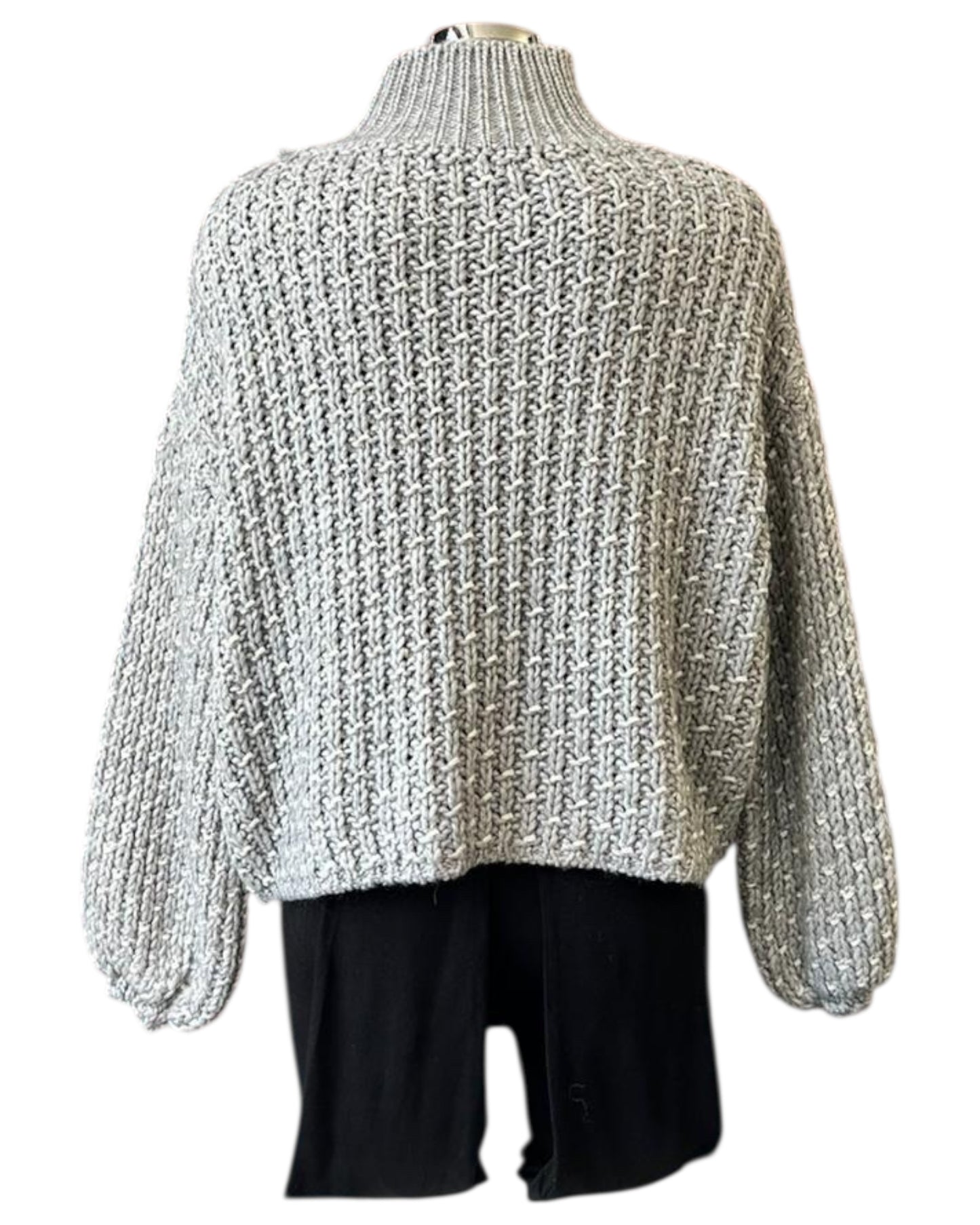 Alice chunky knit jumper - Grey