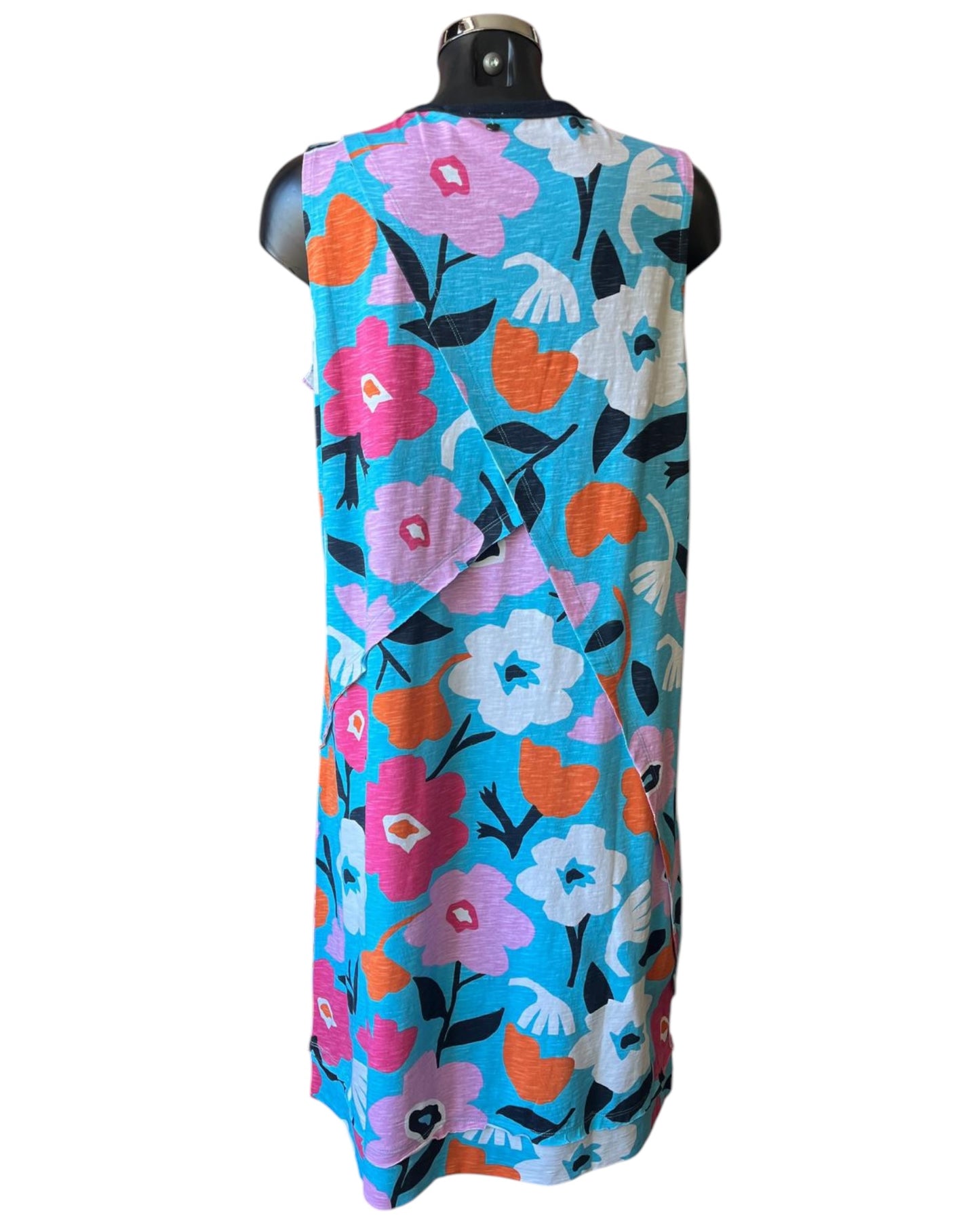 Foil angle divine dress - Bold blooms