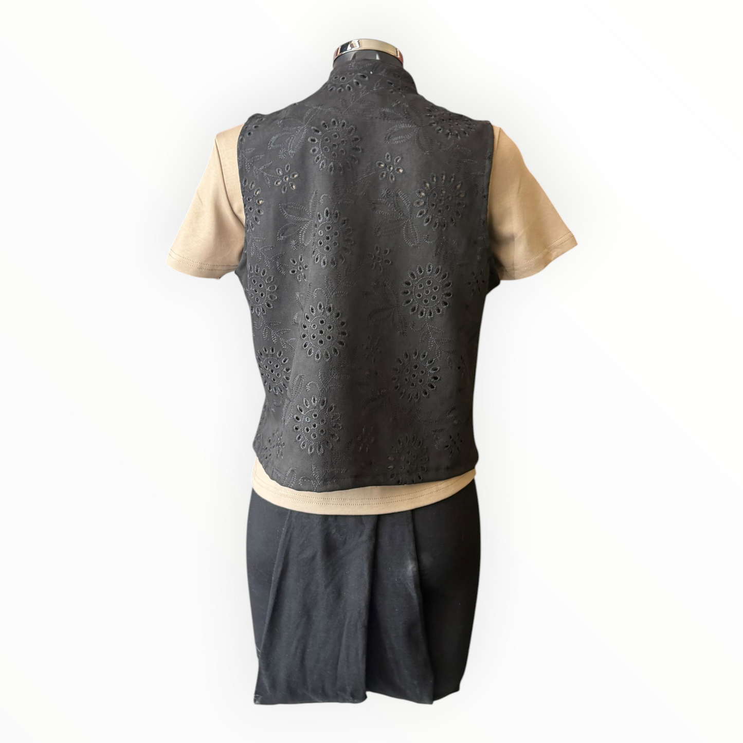 Delilah anglaise military waistcoat - Black