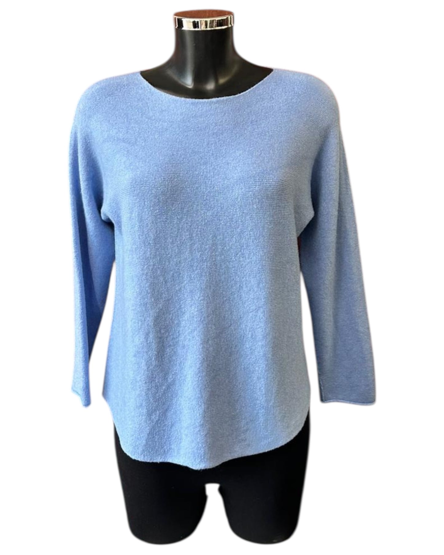 Toni short soft plain jumper - blue