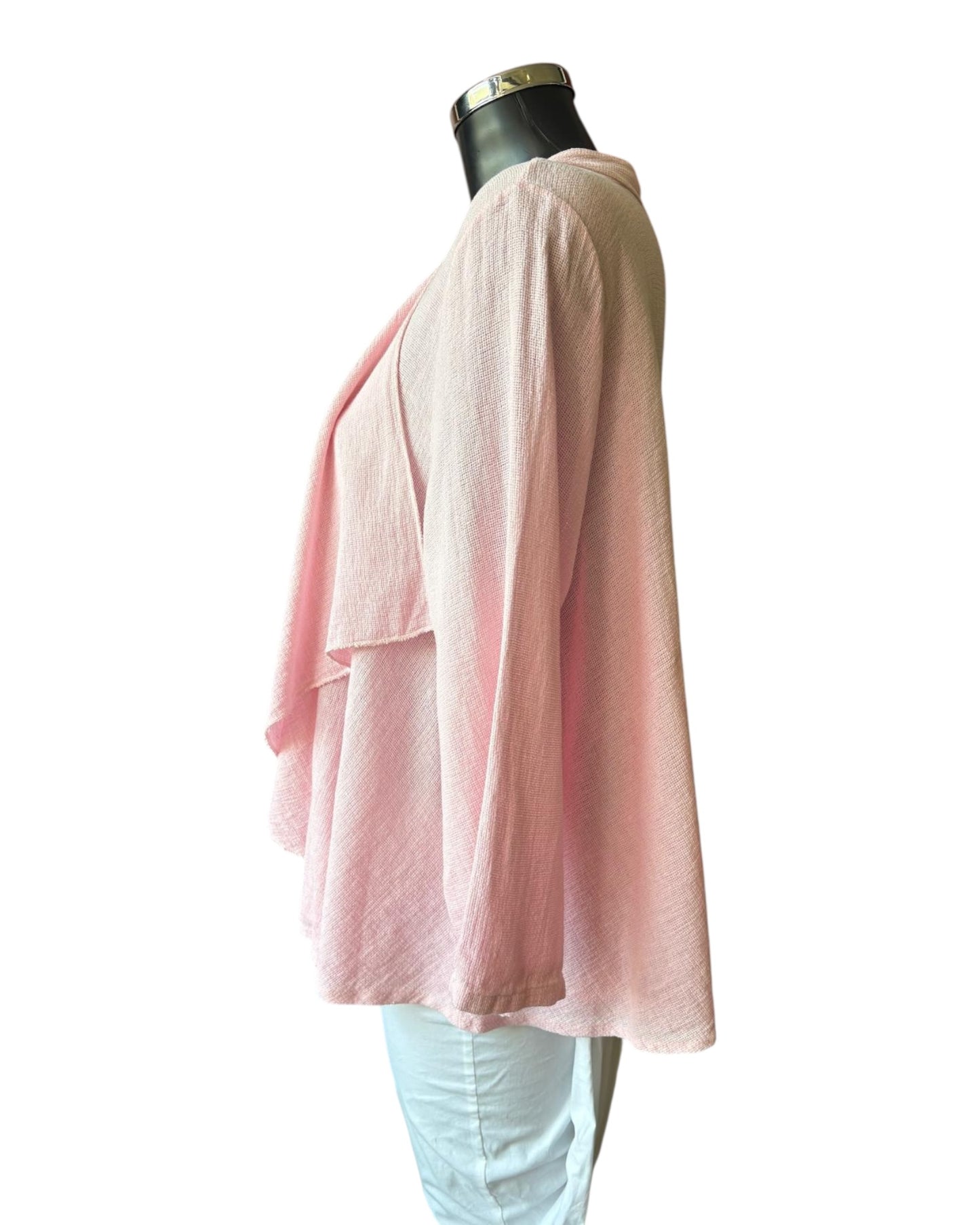 Casey range ruffle front top - Pink