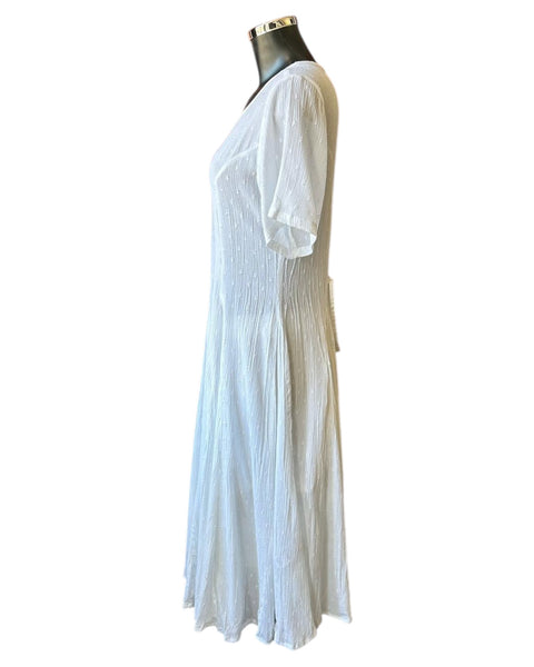 Orientique Dobey godet dress - White