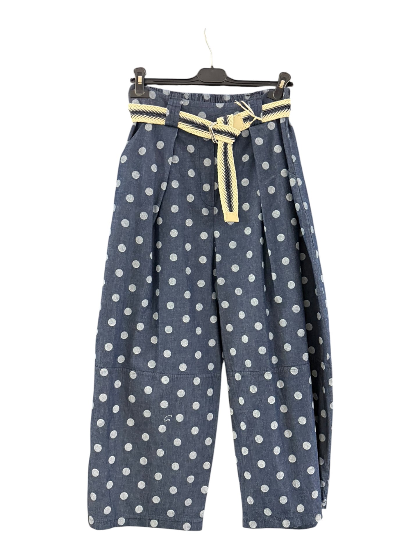Robyn barrel leg chambray jeans - spot