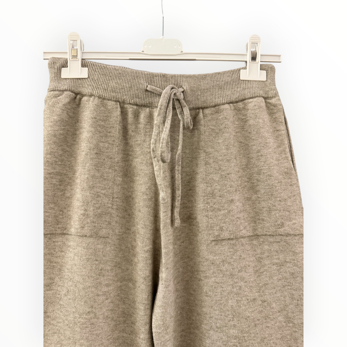 Enya knit wide leg trousers - Taupe