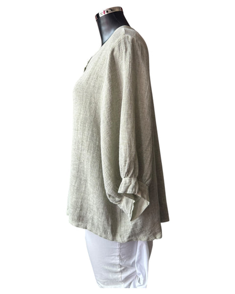 Casey range button through top - Khaki