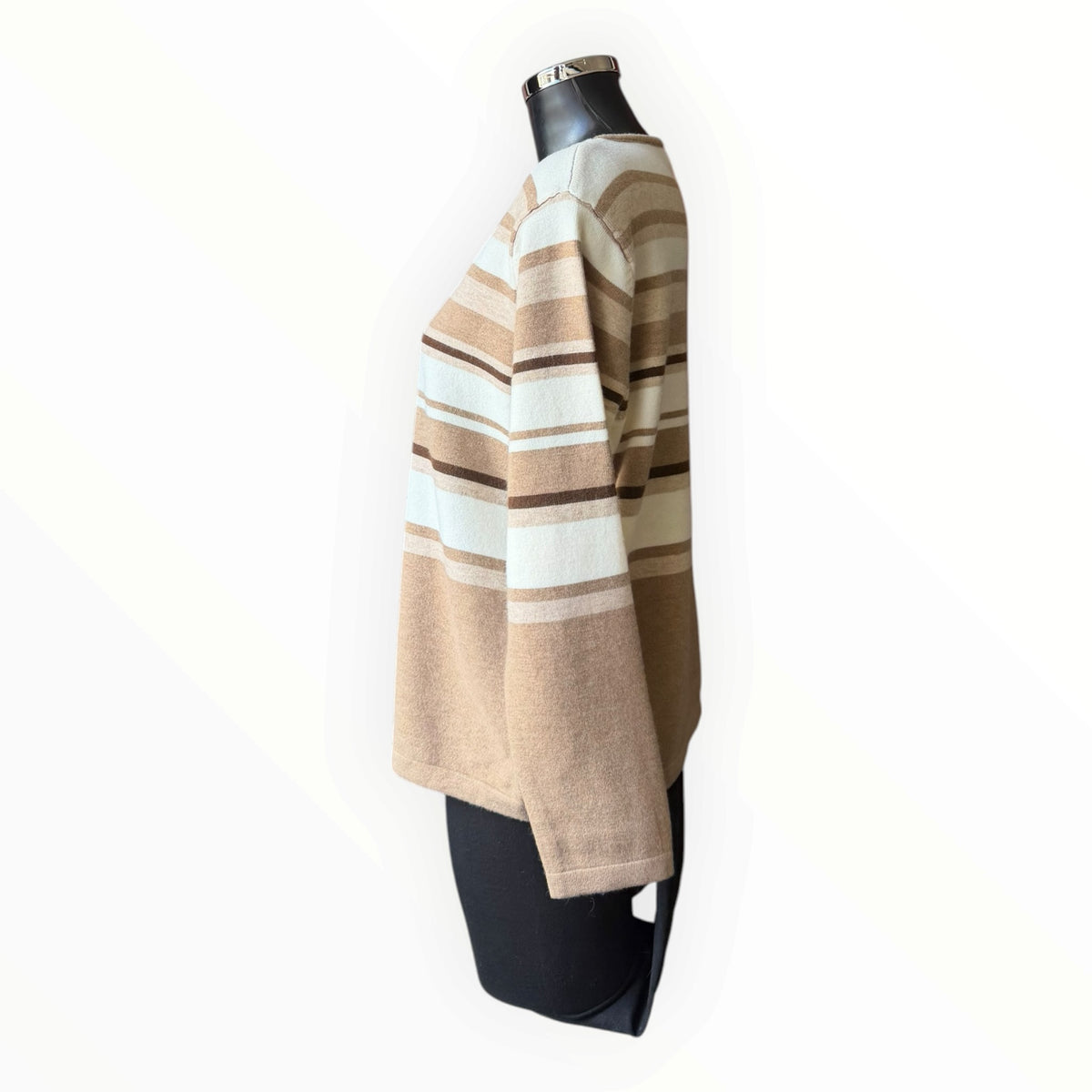Leonie multi striped jumper - Brown mix