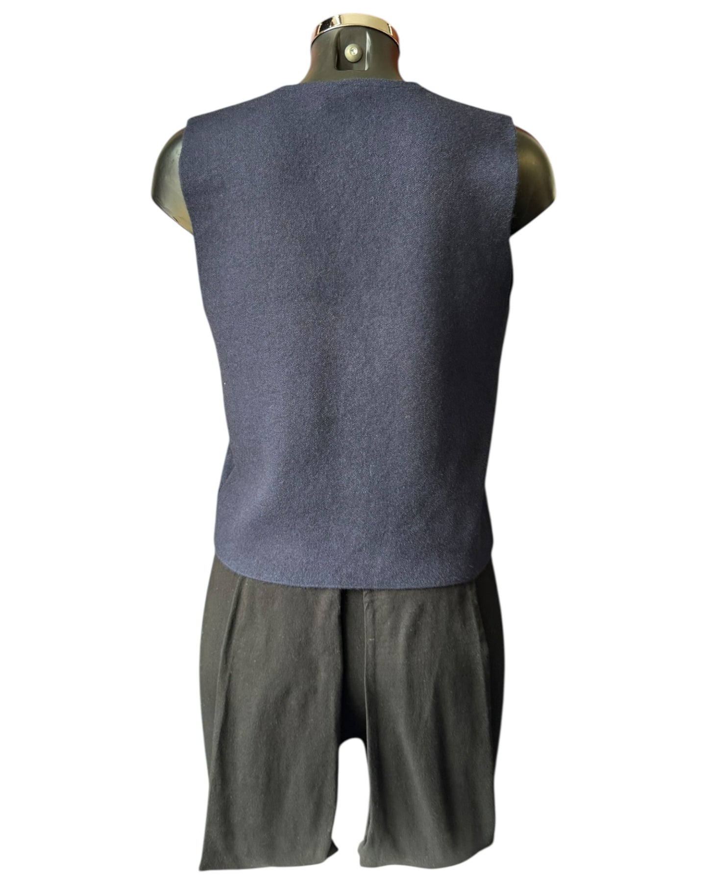 Cassidy knitted waistcoat - Navy