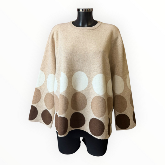 Cora spot jumper - Beige