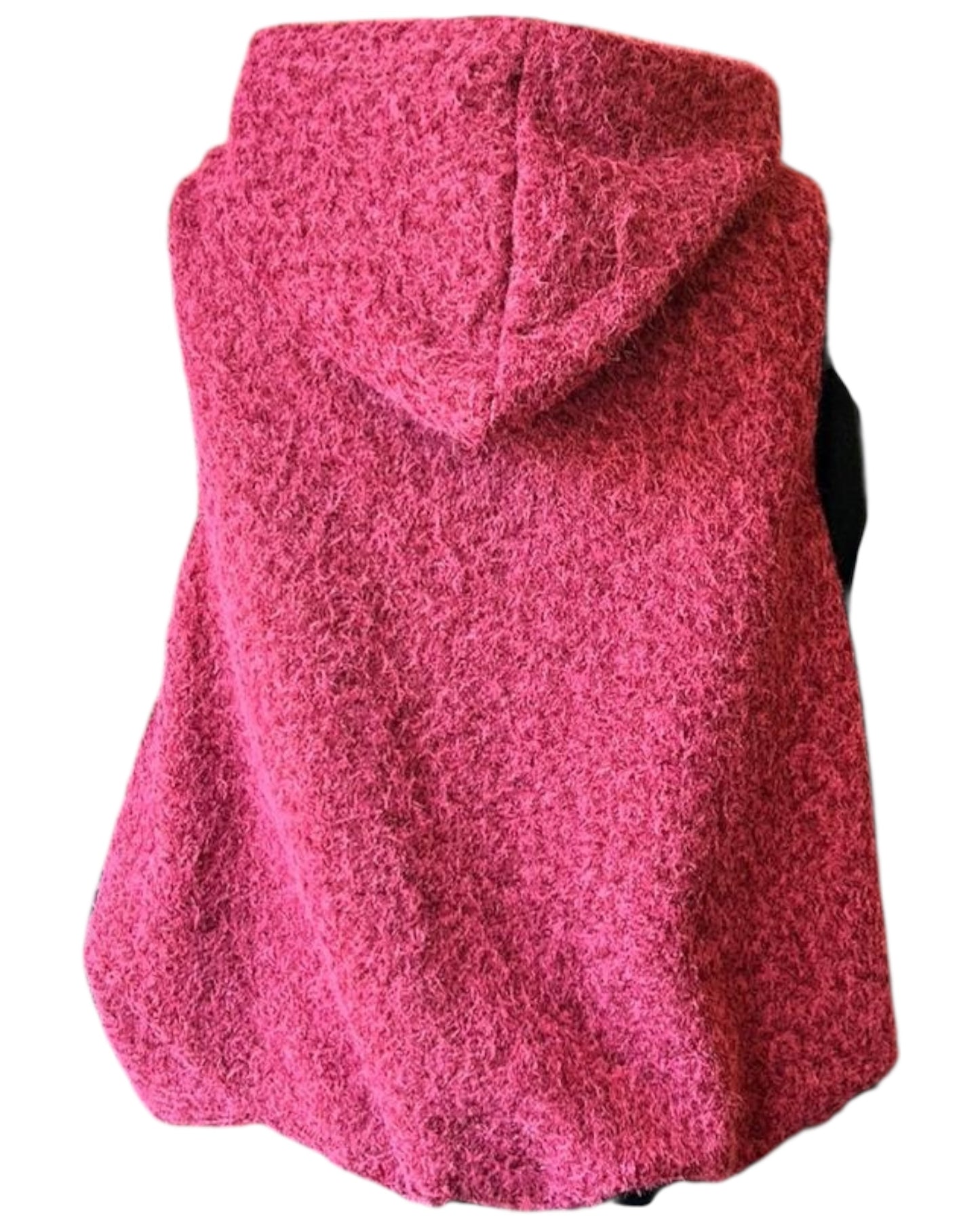Caitlin puffball waistcoat/gilet - Bordeaux