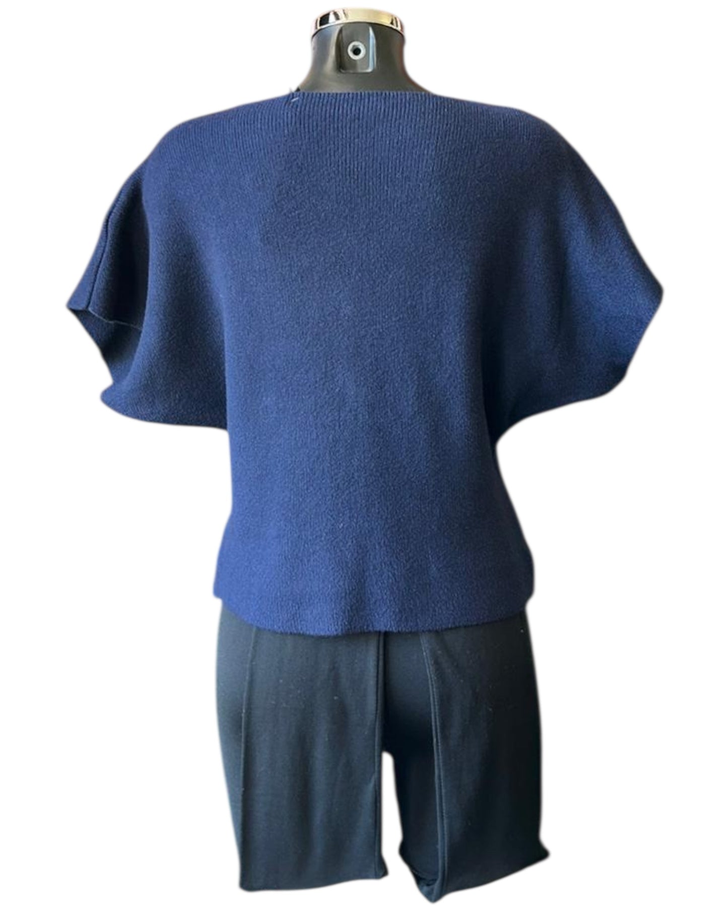 Lisa short sleeve cardigan - Navy