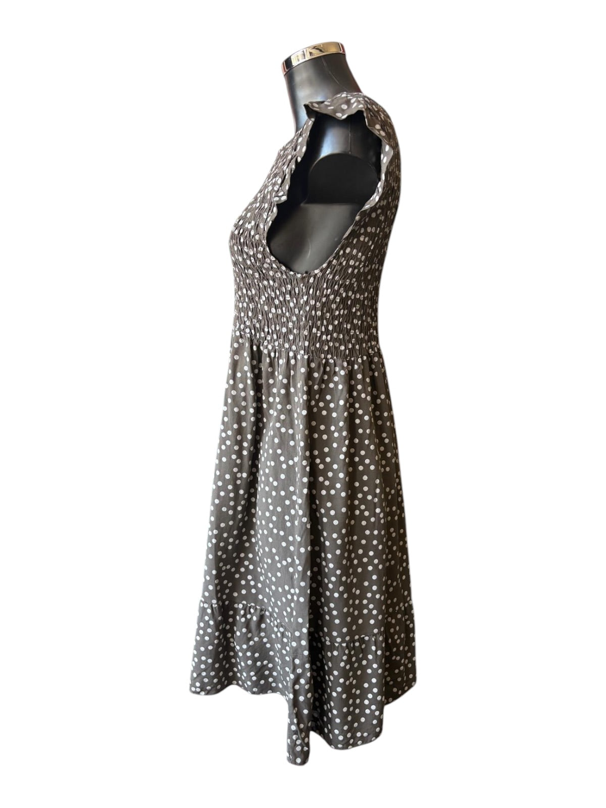 Molly mini dress - Chocolate spot