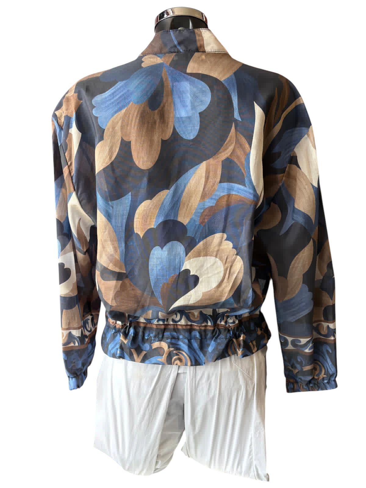 Alice wave lightweight bomber jacket - Navy