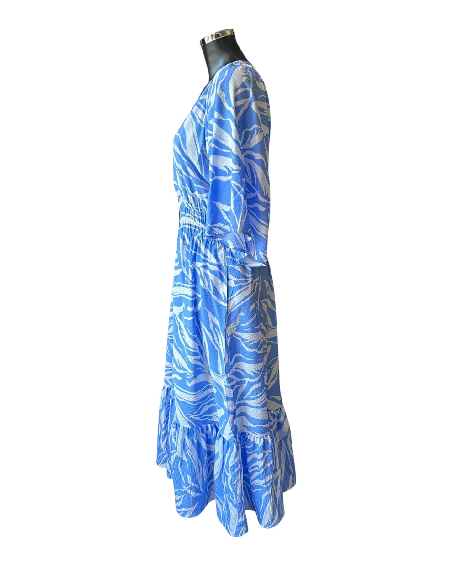 Betty basics moxie abstract pattern dress