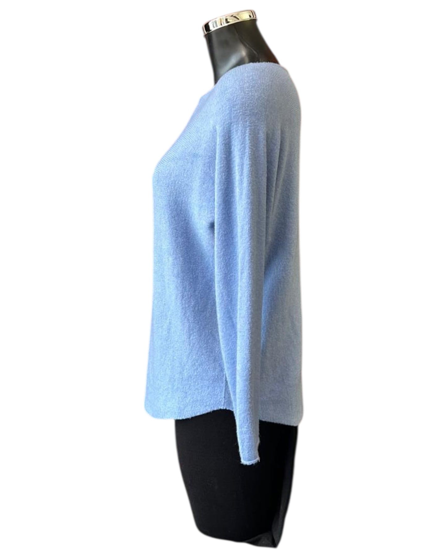 Toni short soft plain jumper - blue