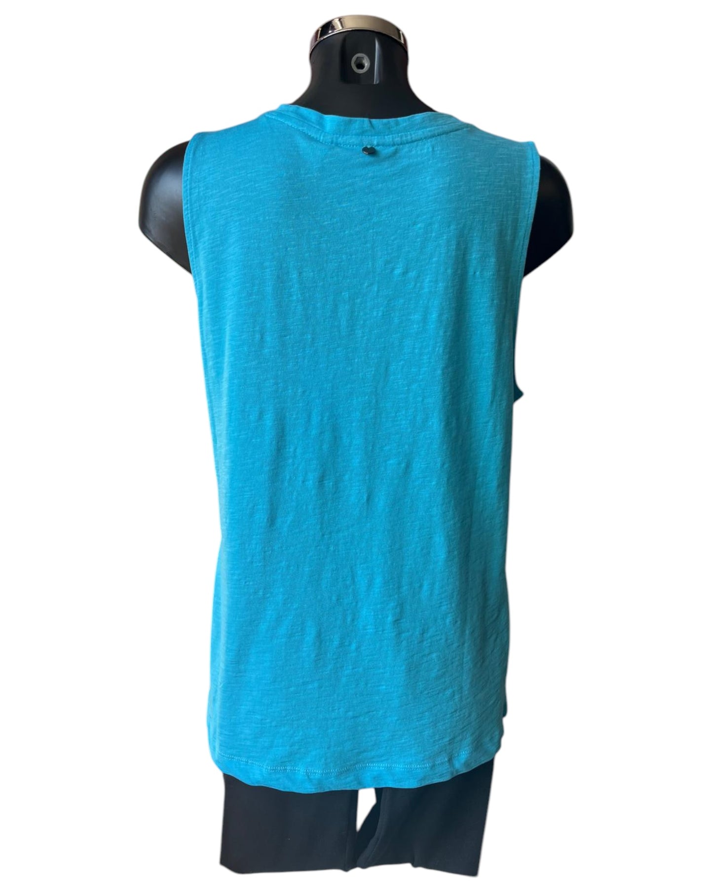 Foil great investment vest top - Aquarius