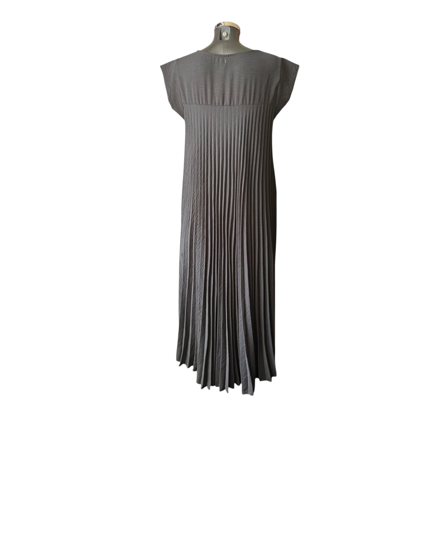 Pixie pleated maxi dress - Black