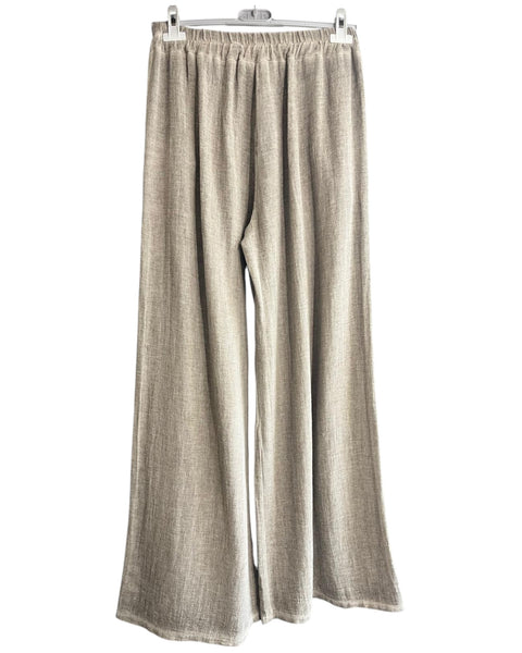 Casey range wide leg trousers - Mocha