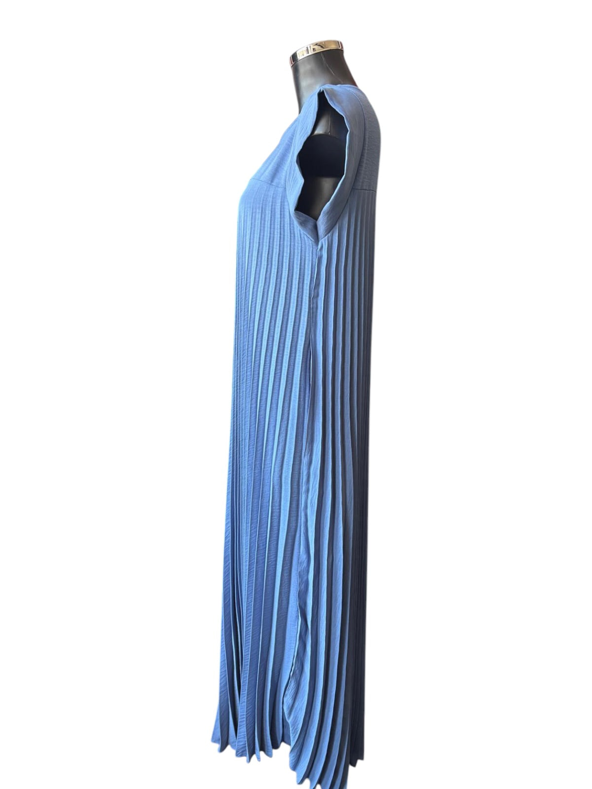 Pixie pleated maxi dress - Blue