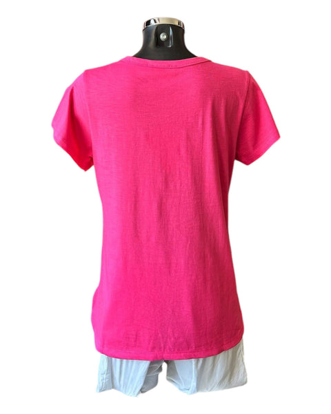 Orientique essentials t-shirt - Hot Pink