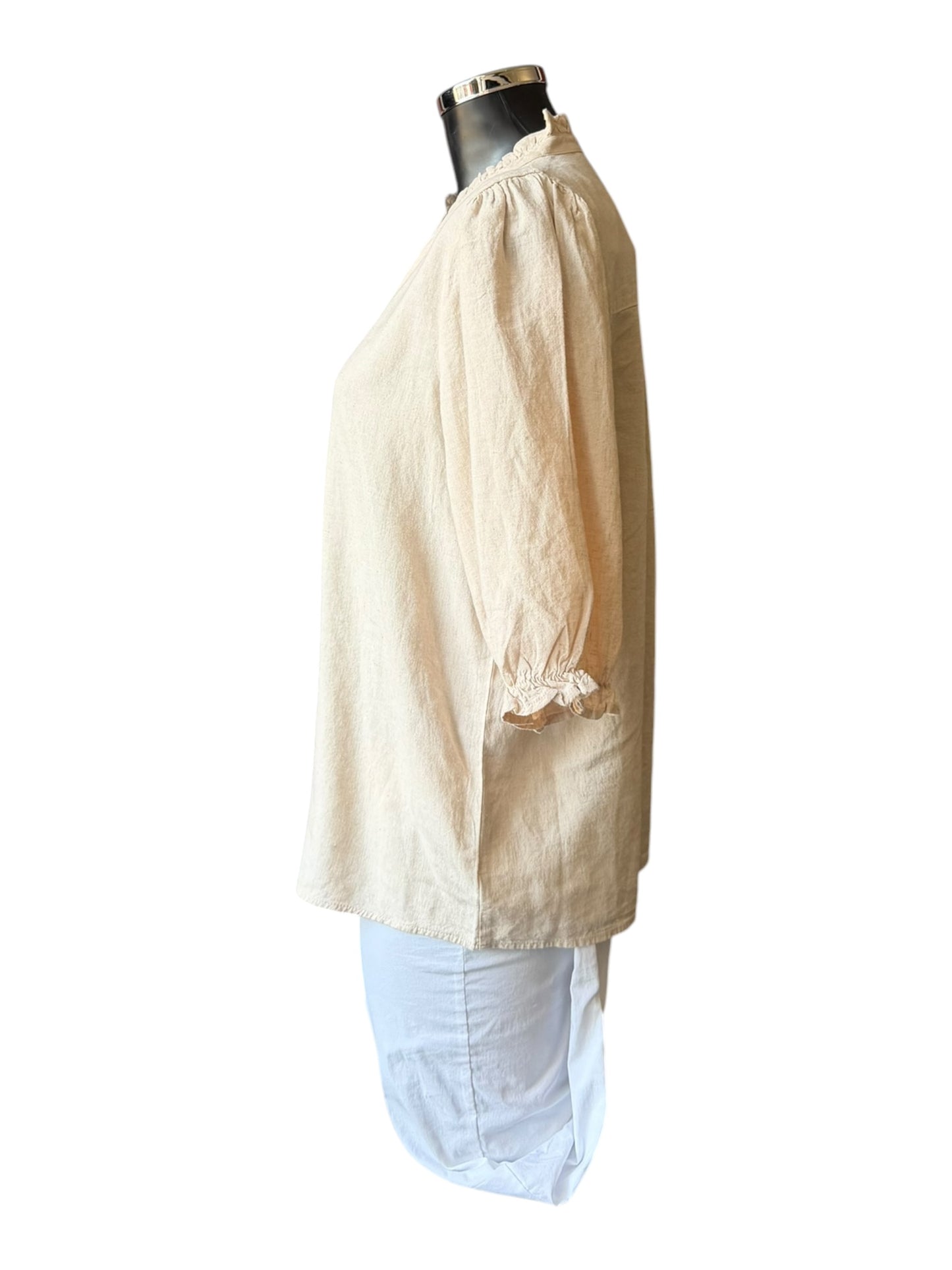 Byoung falakka puff blouse - rainy day