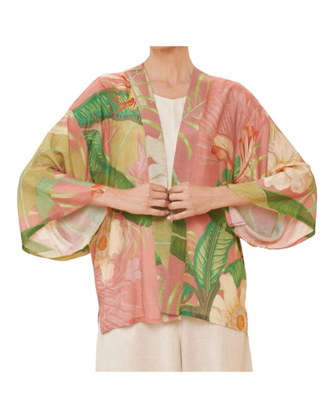 Powder kimono delicate tropical - Candy