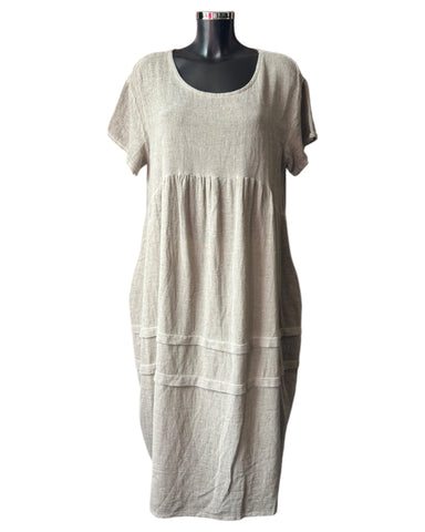 Casey range balloon dress - Mocha