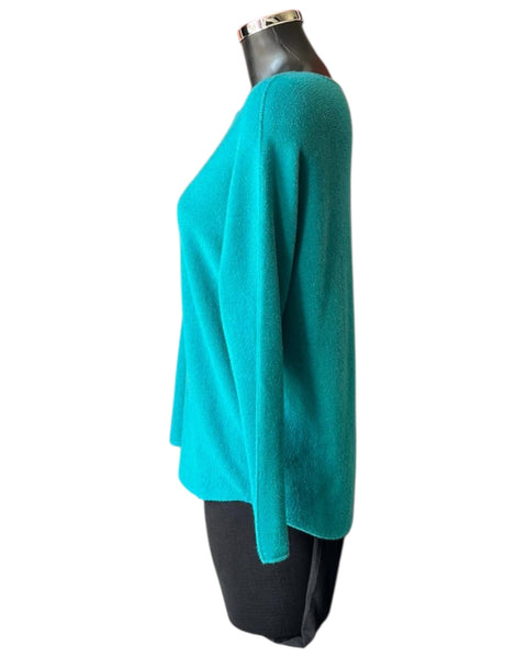 Toni short soft plain jumper - Teal