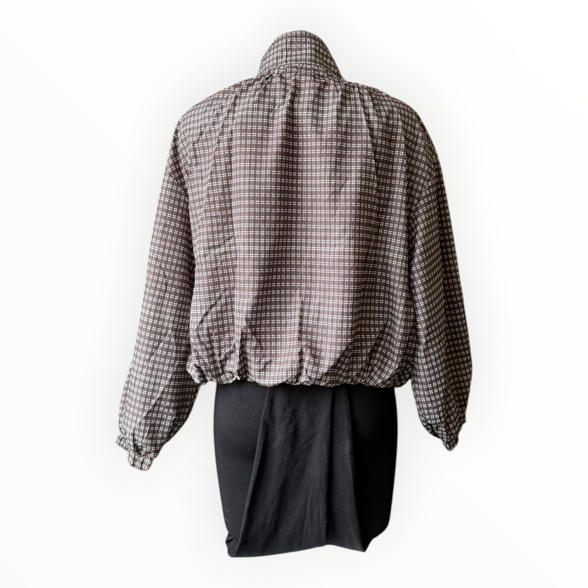 Agatha lightweight bomber jacket - Check