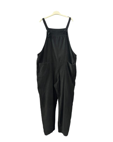 Stevie needlecord dungarees - Black