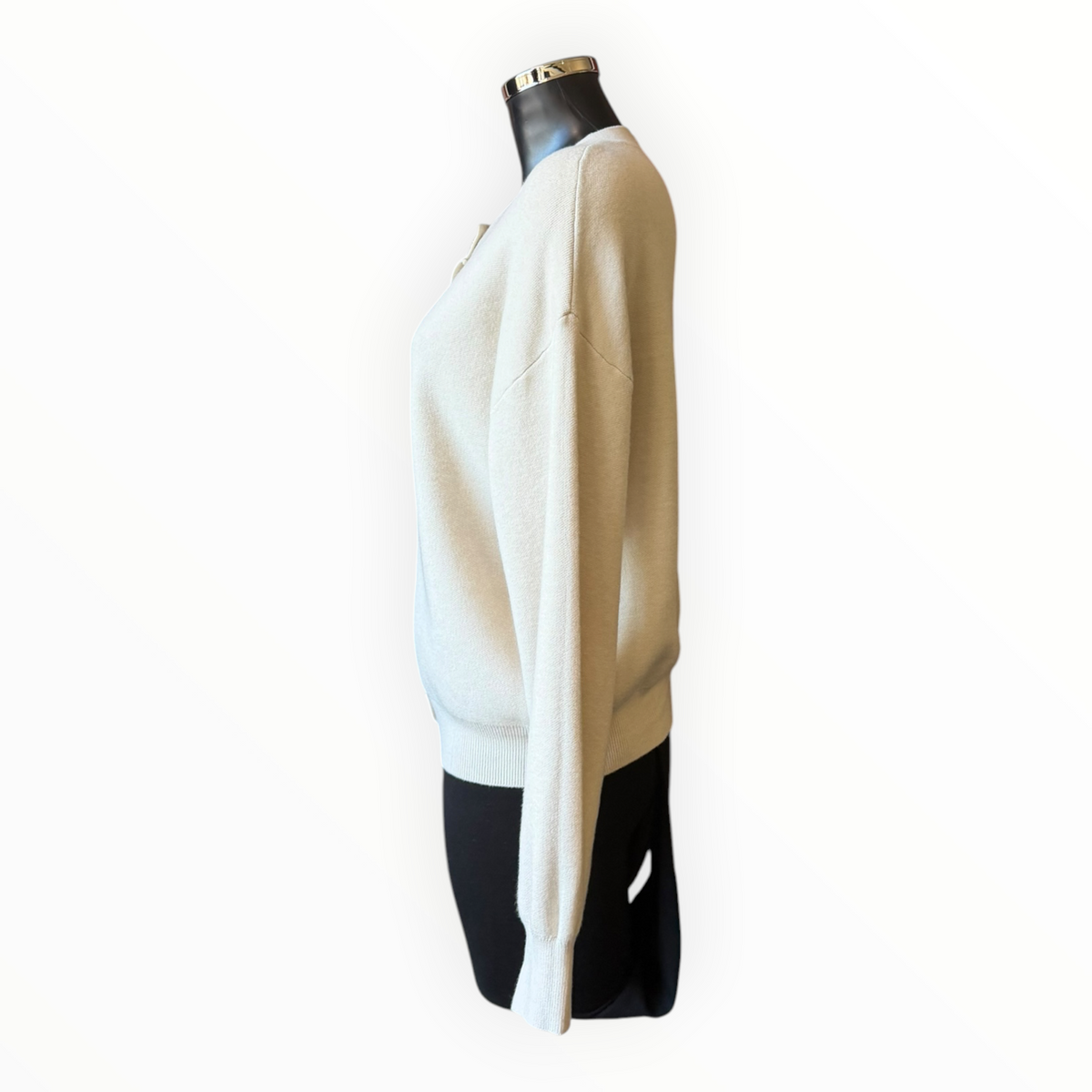 Elaine premium knit cardigan - Beige
