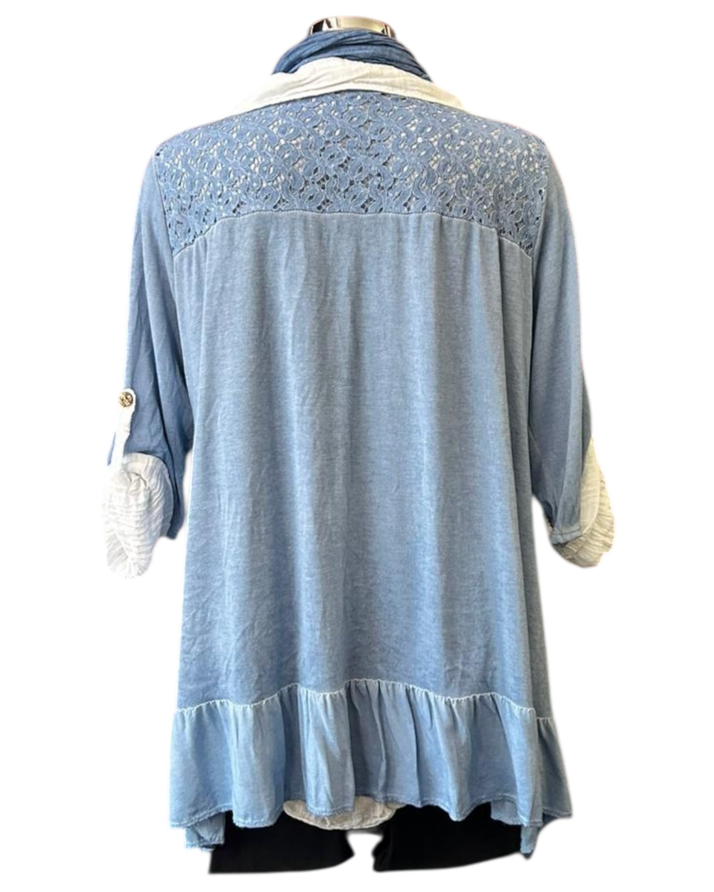 Gigi 2 piece tunic set - Denim