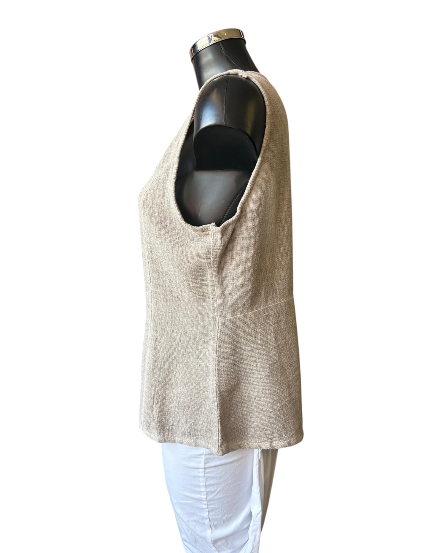 Casey range waistcoat top - Mocha
