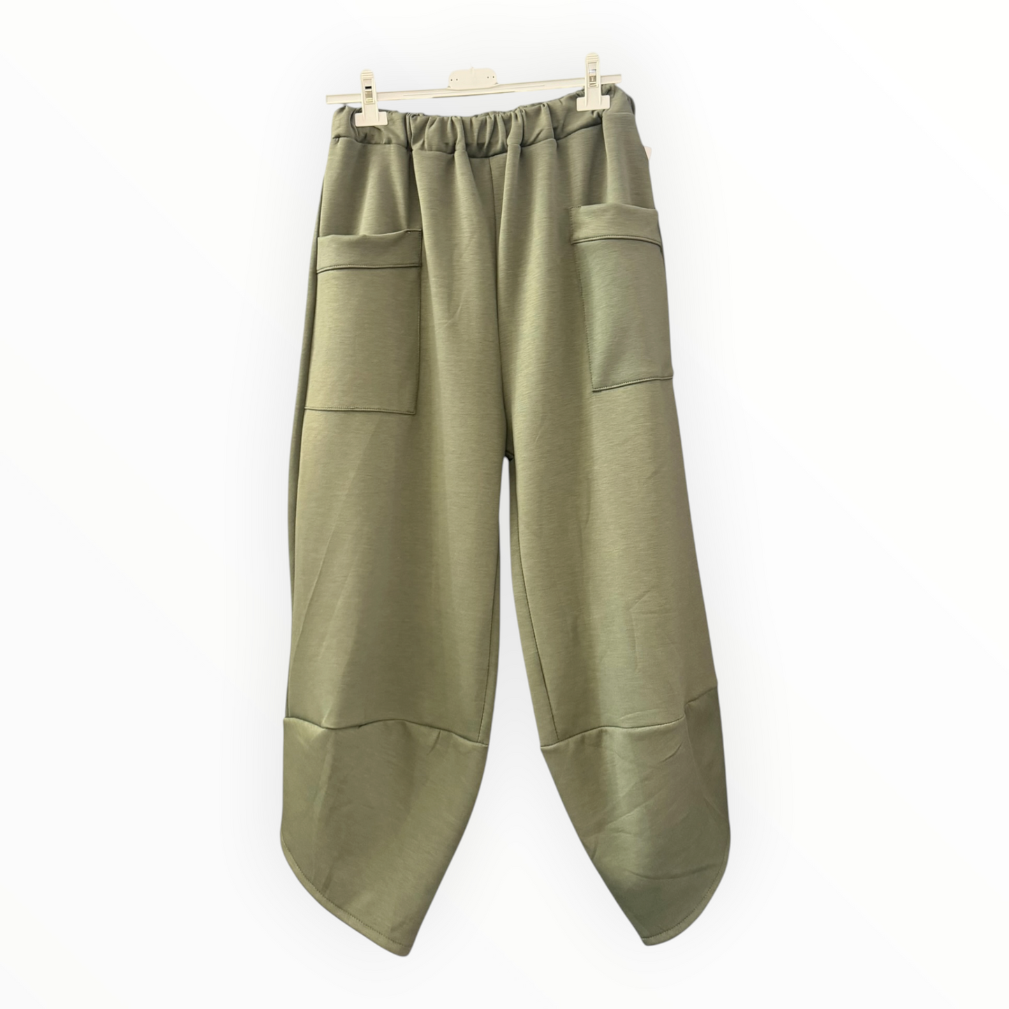 Ronnie barrel leg trousers - Khaki