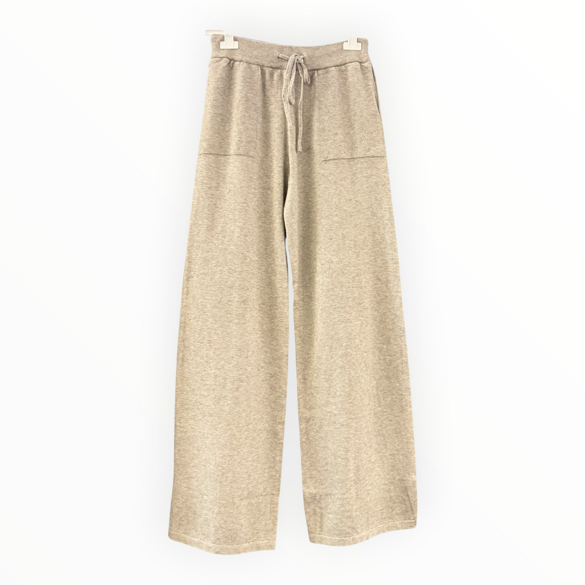 Enya knit wide leg trousers - Taupe