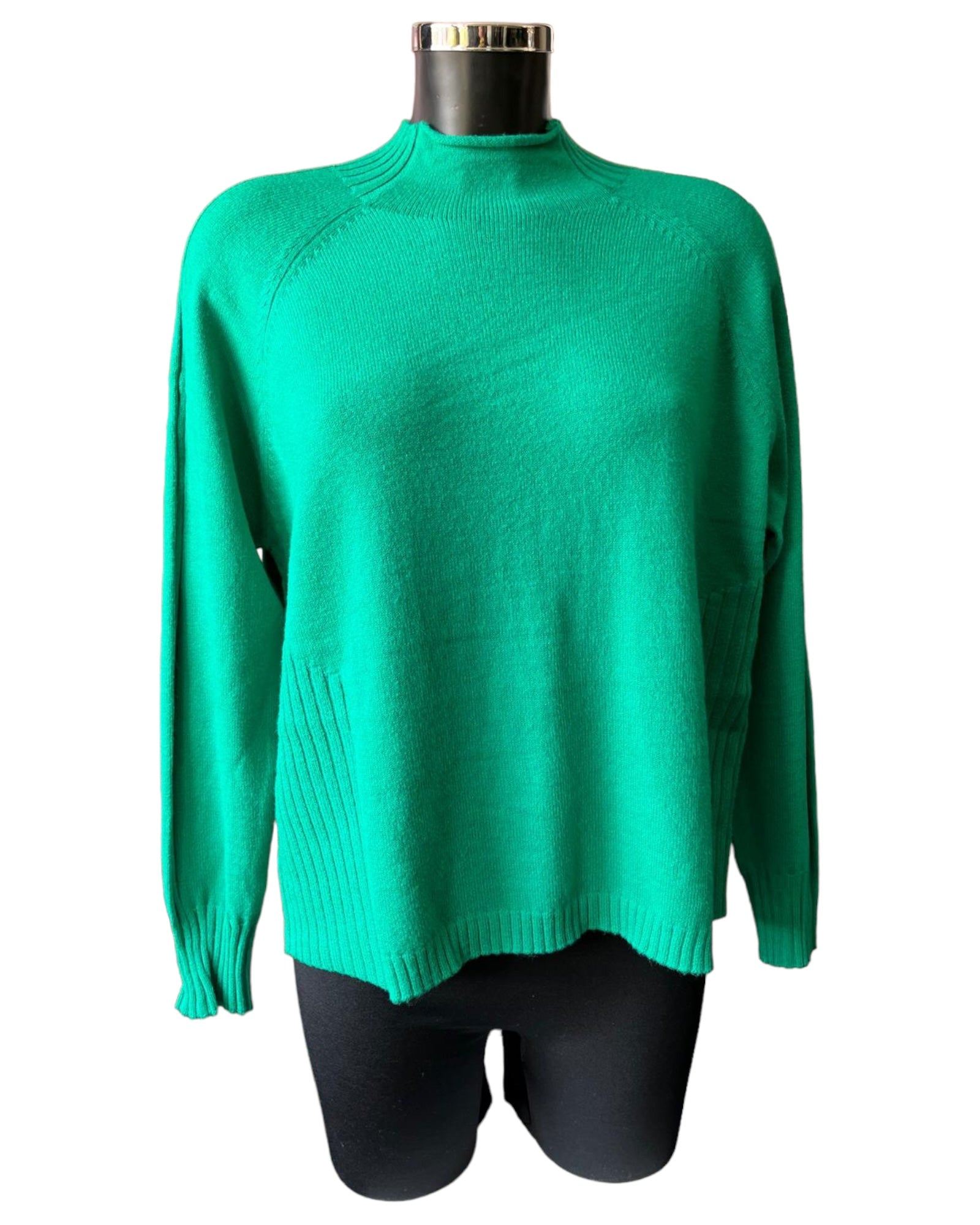 Foil shell be right jumper - clover (Green)