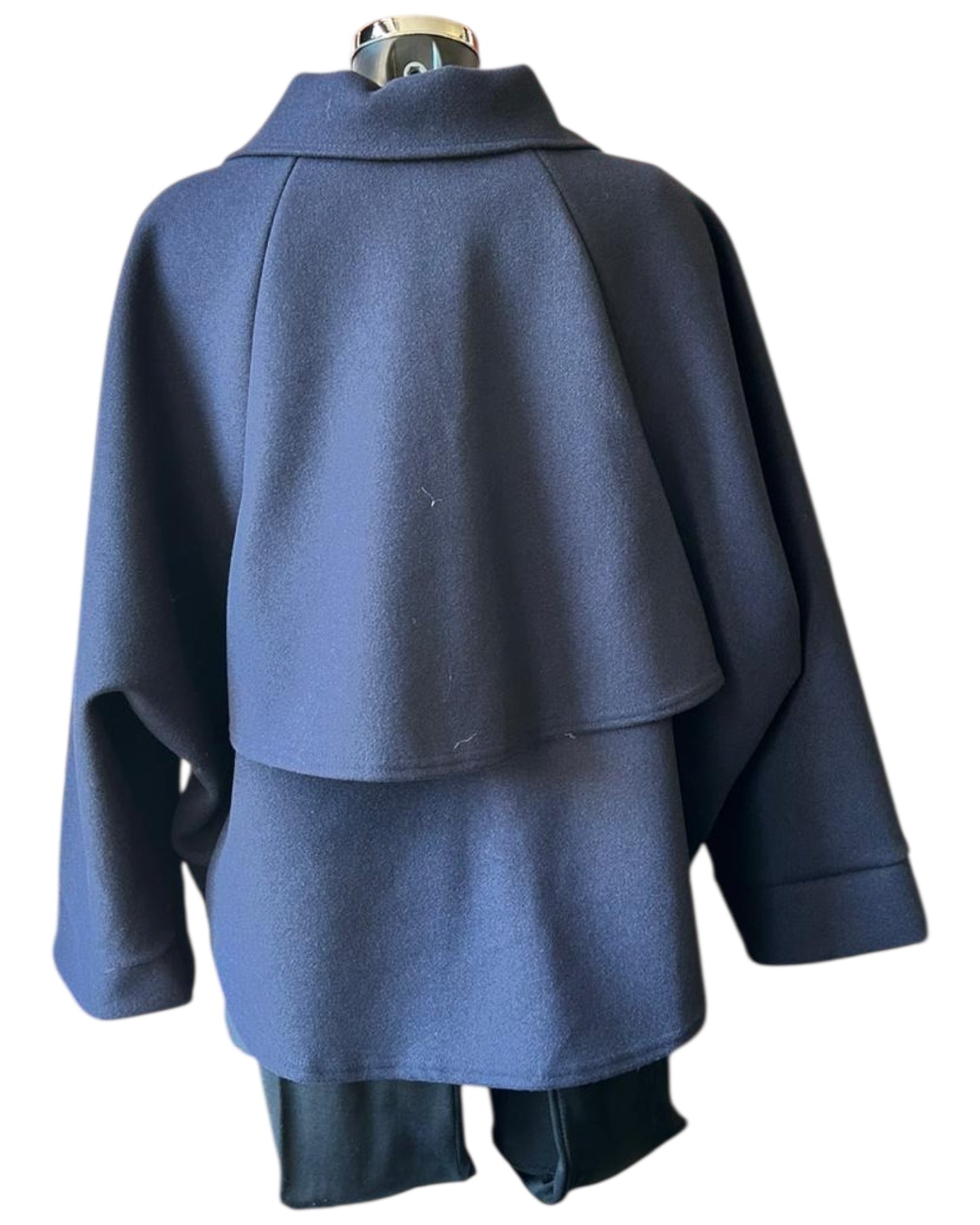 Katrina soft touch collared jacket - Navy