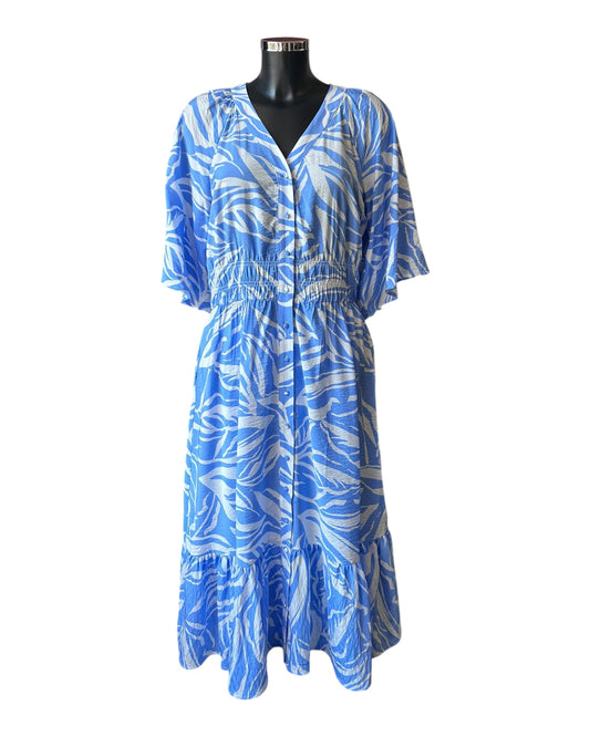 Betty basics moxie abstract pattern dress