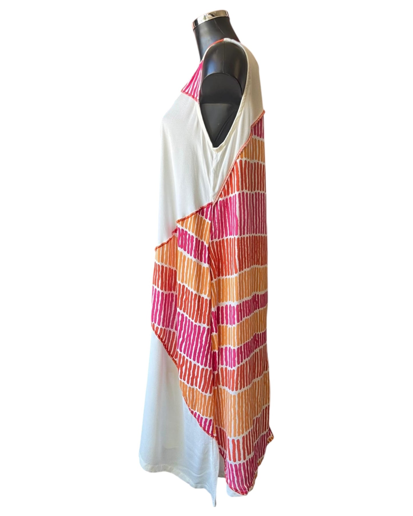 Tara Vao Lana 8175 dress - Orange mix