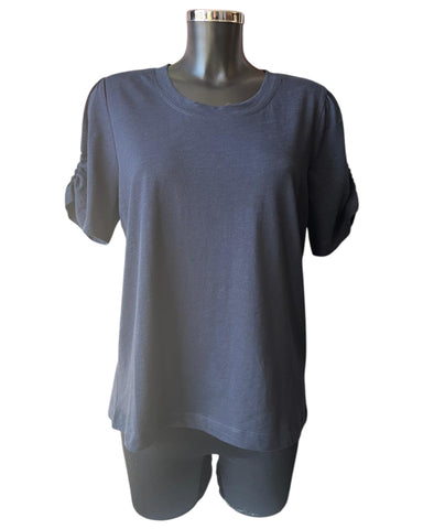 Foil moulin rouche t-shirt - True Navy