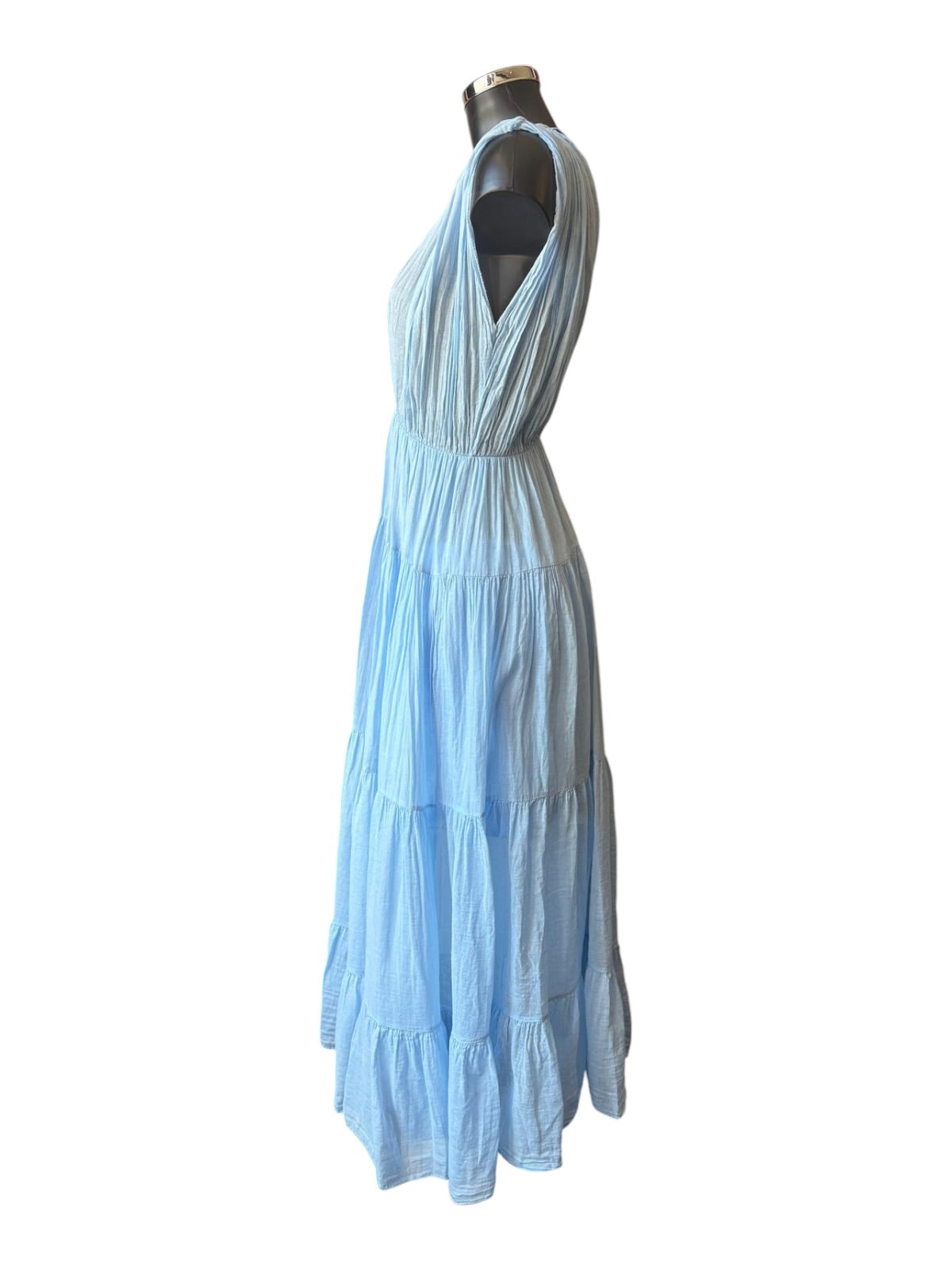 Ruby cotton summer dress - Baby Blue