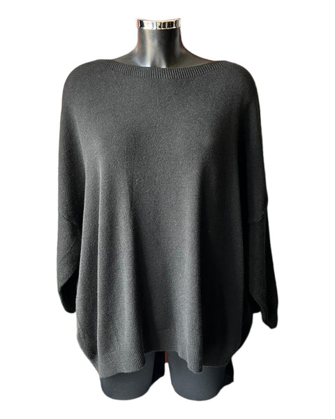 Grace soft knit jumper - Black