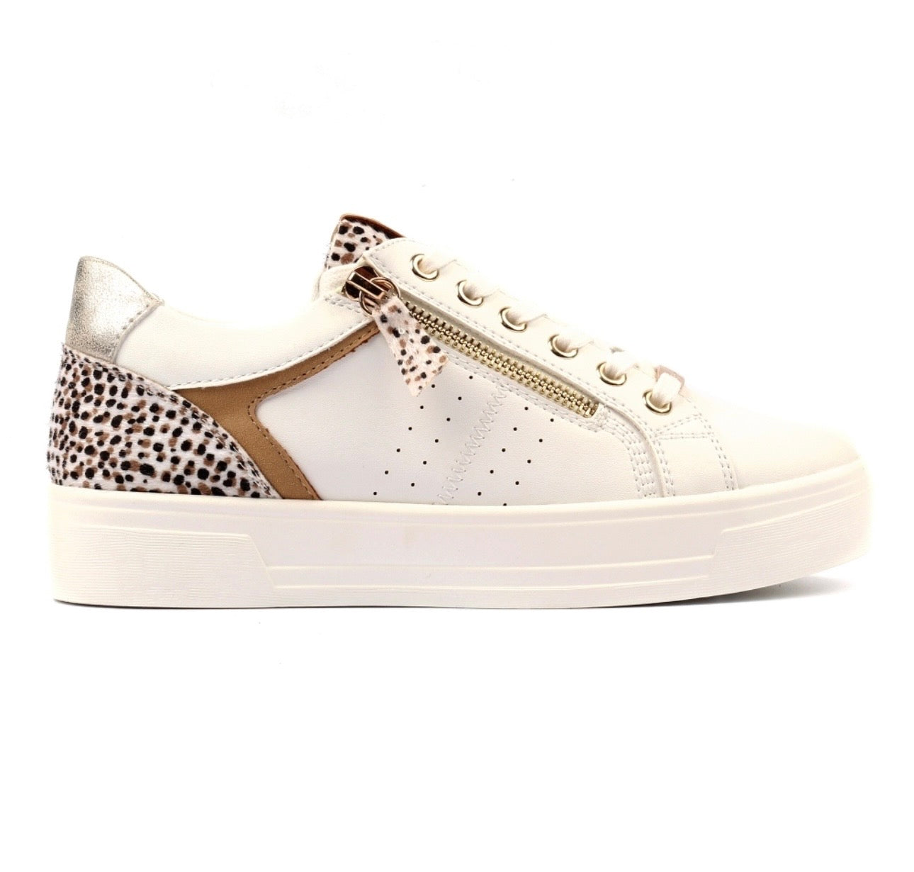 Lunar Presley white trainers