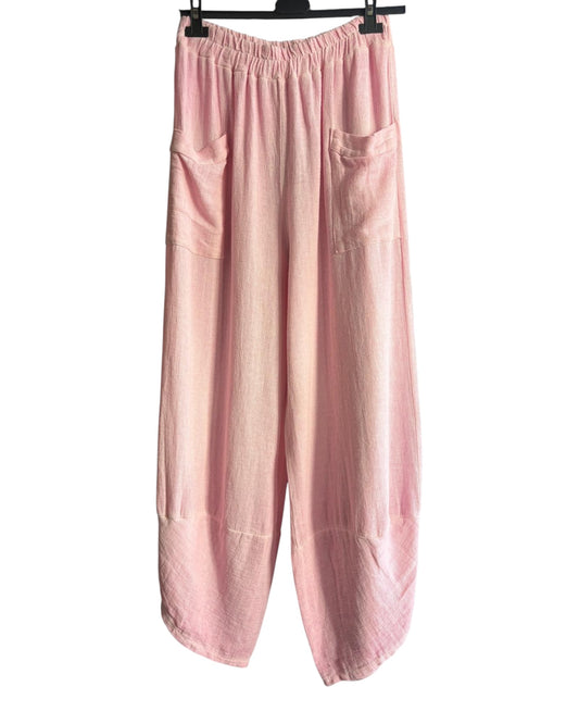 Casey range balloon trousers - Pink